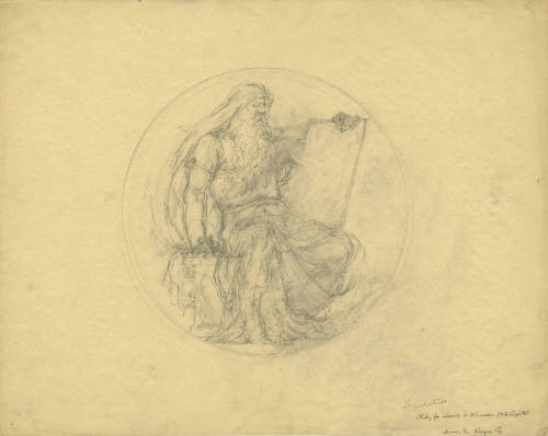 Study for Mosaic, Wisconsin State Capitol, "Legislation"