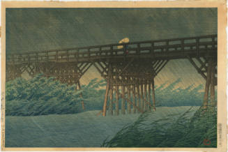 Evening Shower at Imai Bridge