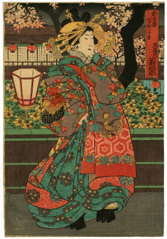 Senshû of the Izumiya at Edo-machi itchôme in the New Yoshiwara