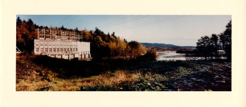 Panoramic View of the Ruskin Power Plant and the Stave River