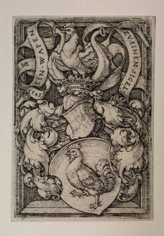 Coat of Arms with a Cock