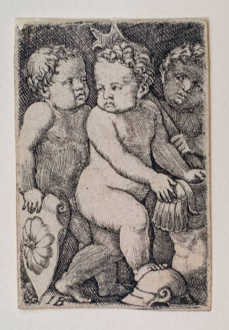 Three Children with Trophies of War