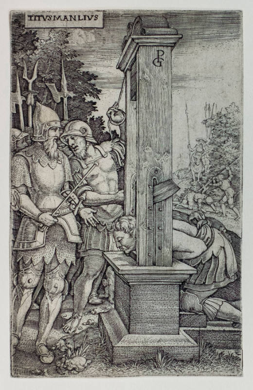 The Death of the Son of Titus Manlius