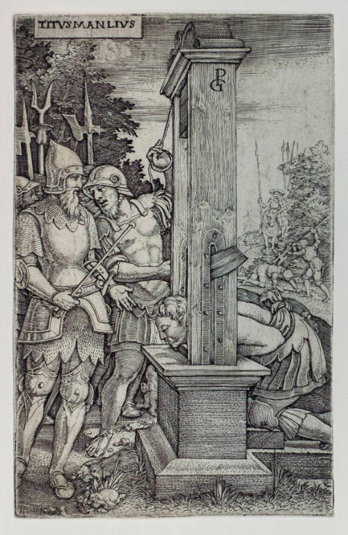 The Death of the Son of Titus Manlius