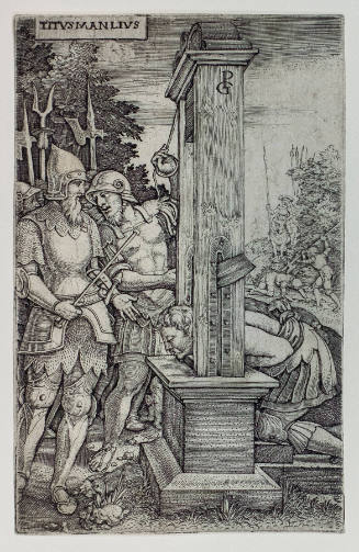 The Death of the Son of Titus Manlius