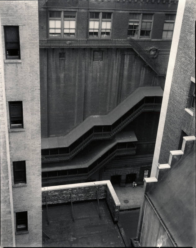 [New York, stairway, 47th street]