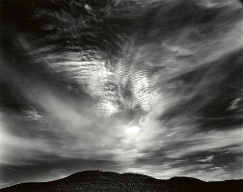 [mountain and clouds, New Mexico]