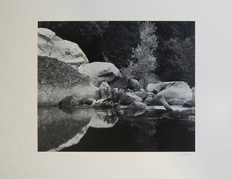 Boulders and Tree, Yosemite National Park, California