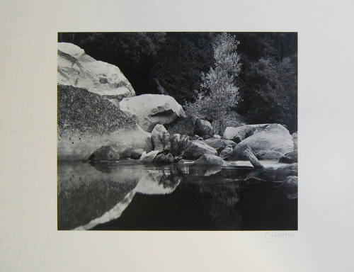 Boulders and Tree, Yosemite National Park, California