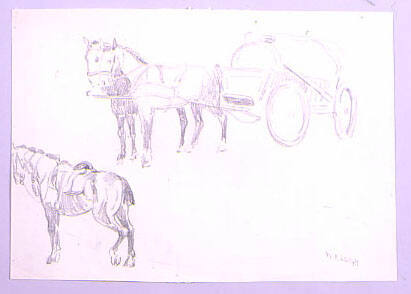 Horses and Cart