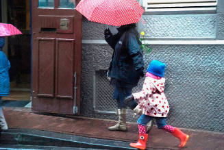 Amsterdam Tulip Girl on Run