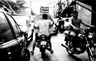 Rocinha Favela Motorcycle Traffic Scramble