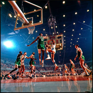 Bill Russell and Elgin Baylor, Los Angeles, California