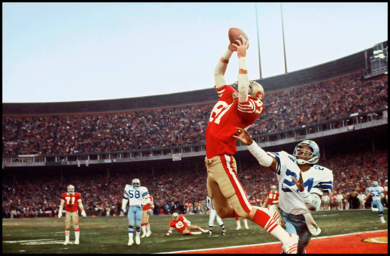 'The Catch', Dwight Clark, San Francisco, California