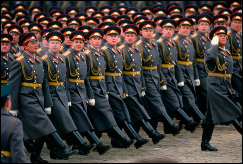 70th anniversary of the Russian Revolution, Moscow, Russia