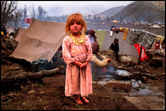 Kurdish refugees from Iraq, the Gulf War, Southern Turkey