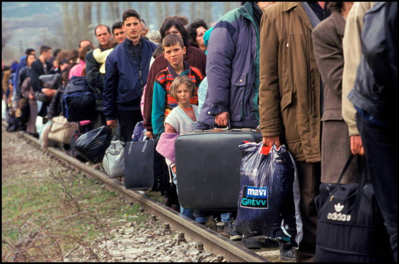 Refugees from the War in Kosovo, Macedonia