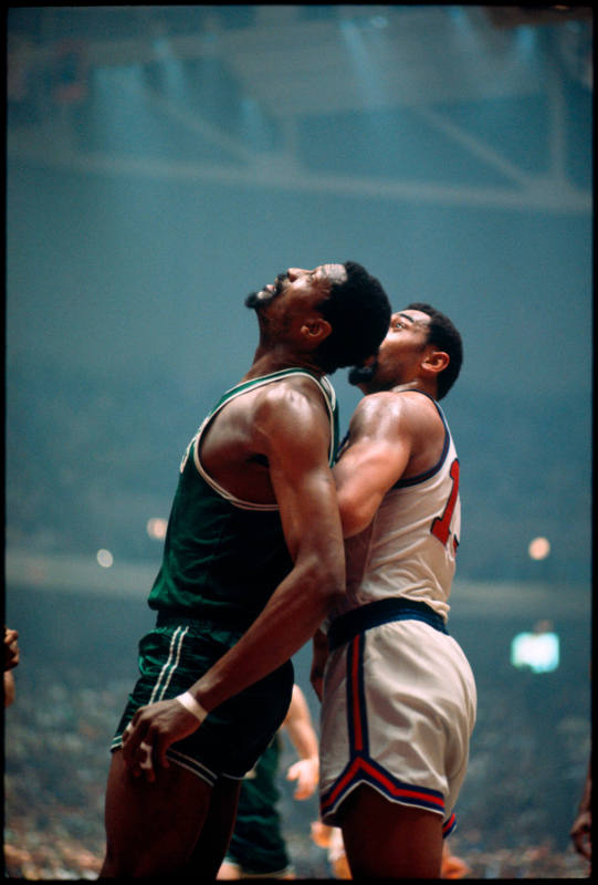 Bill Russell and Wilt Chamberlain, Philadelphia, Pennsylvania