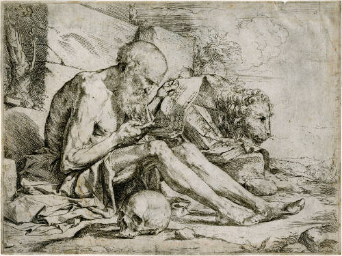Saint Jerome Reading