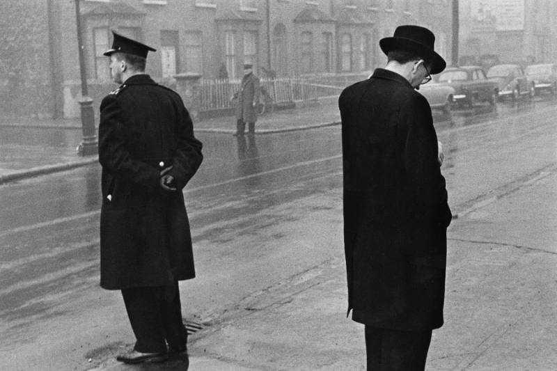 Policeman, Man and Priest, Rathmines, Dublin