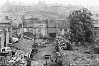 Crumbling Old Dwellings and Yards, Dublin