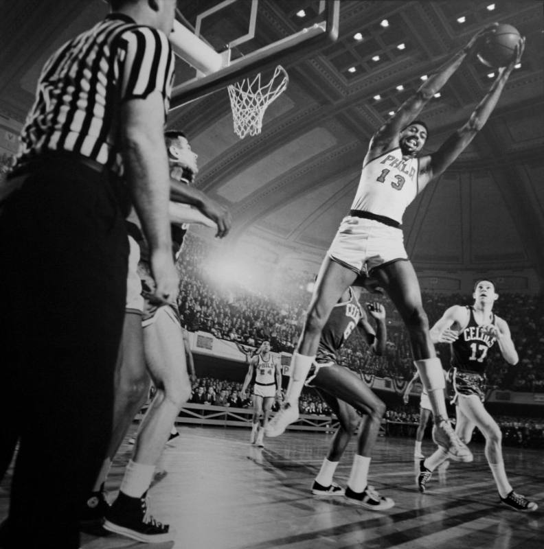 Wilt Chamberlain, Philadelphia, Pennsylvania