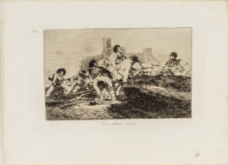 Plate 24 from 'The Disasters of War' (Los Desastres de la Guerra): 'They can still be of use.' (Aun podrán servir.)