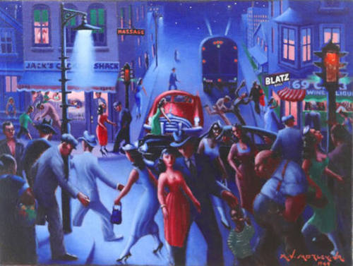 Bronzeville at Night