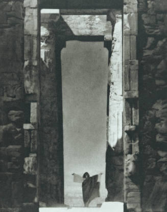 Isadora Duncan at the Portal of the Parthenon, Athens