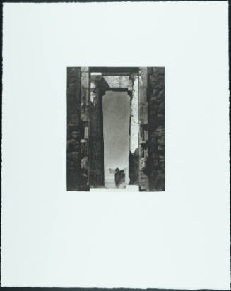Isadora Duncan at the Portal of the Parthenon, Athens