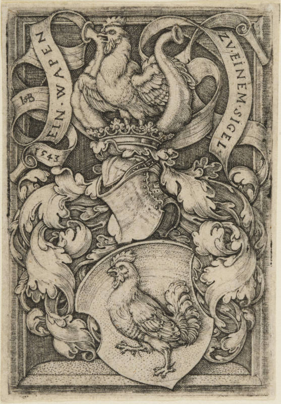 Coat of Arms with a Cock