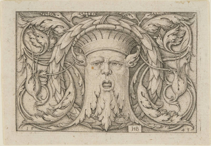 Ornament with a Mask