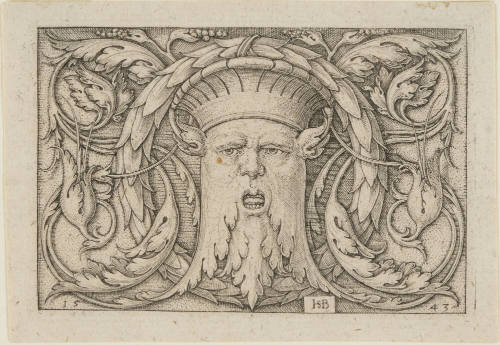 Ornament with a Mask