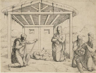 The Adoration of the Shepherds, from Old and New Testaments