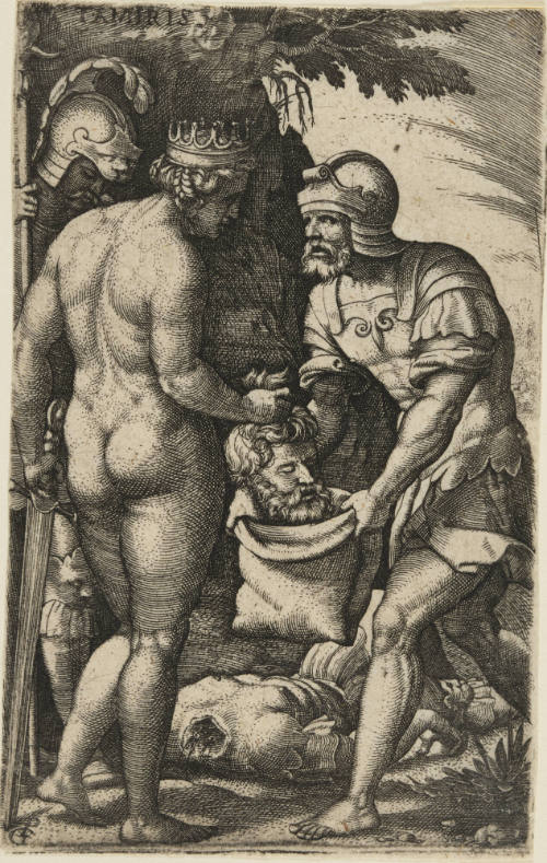 Tomyris with the Head of Cyrus