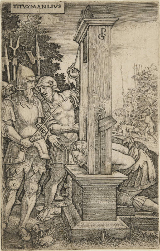 The Death of the Son of Titus Manlius