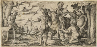 The Dead King and His Three Sons [Die Drie Prinzen Beshiessen den Leichman Ihres Vaters]