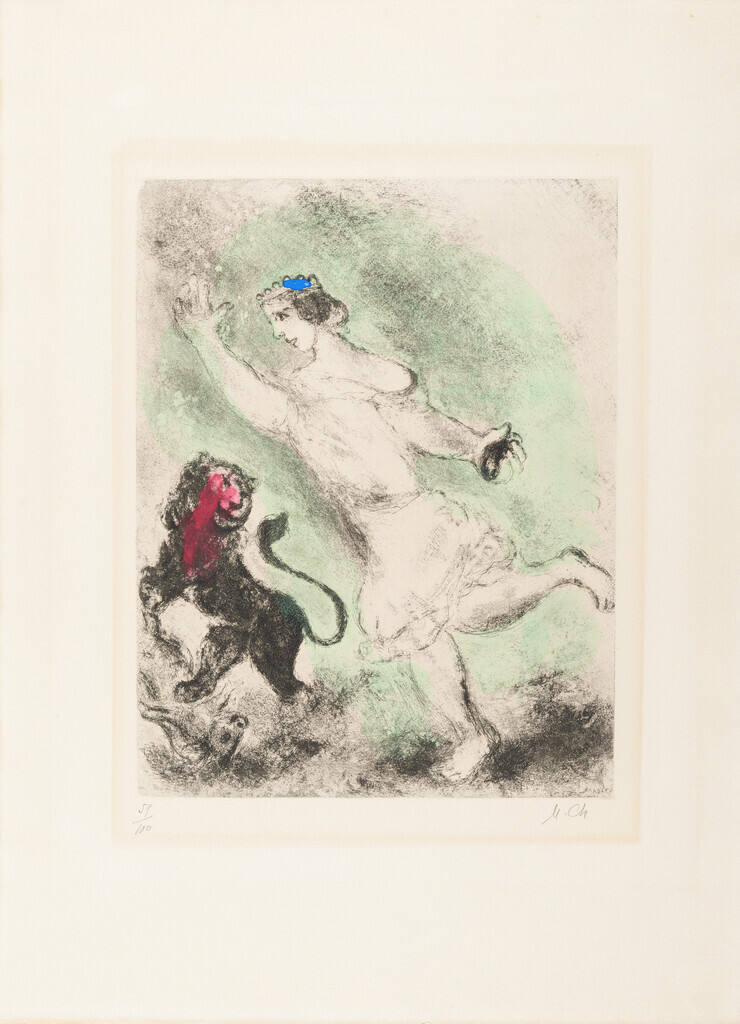 David et le Lion [David and the Lion]