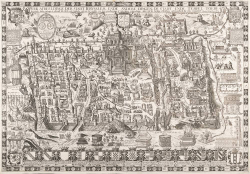 War Afbeeldinge der stadt Jerusalem, ende Andere Digne de Stadt ende Temple Toebe