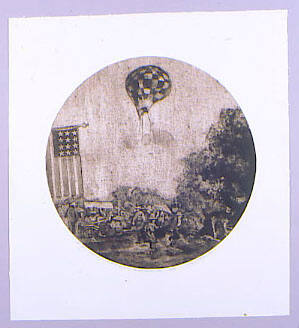 Balloon Ascension at 4th of July Celebration, 1900