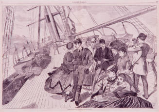 Homeward Bound - Drawn by Winslow Homer (Harper's Weekly, Vol. XI)