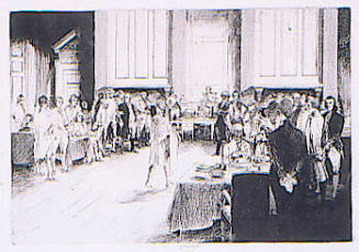 Washington Presiding Over the Constitutional Convention in Philadelphia, May, 1787