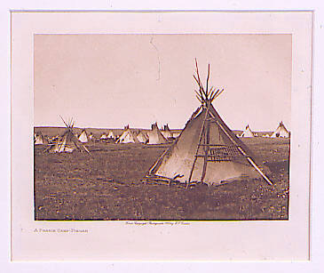 A Prairie Camp - Piegan