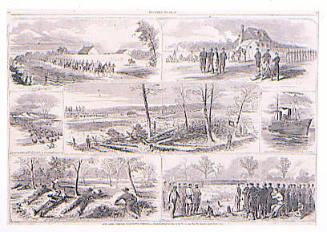 Our Army Before Yorktown, Virginia - From Sketches by Mr. A. R. Waud and Mr. Winslow Homer (Harper's Weekly, Vol. VI)