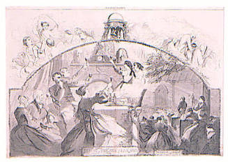 Seeing the Old Year Out, Watch Night (Harper's Weekly, Vol. V)