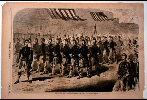 The Seventy-Ninth Regiment (Highlanders), New York State Militia (Harper's Weekly, Vol. V)