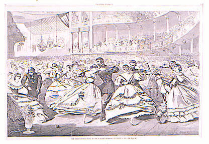 The Great Russian Ball at the Academy of Music, November 5, 1863 (Harper's Weekly, Vol. VII)