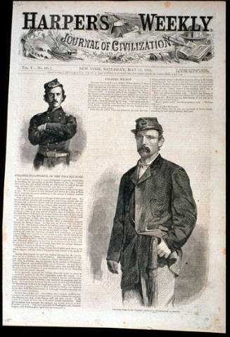 Colonel Wilson, of Wilson's Brigade (Harper's Weekly, Vol. V)