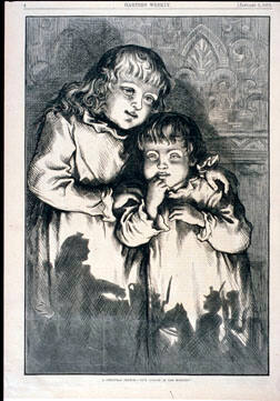 A Christmas Sketch - "Five O'Clock in the Morning." Harper's Weekly January 5, 1878