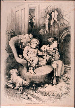 The Watch on Christmas-Eve. Harper's Weekly January 1, 1876